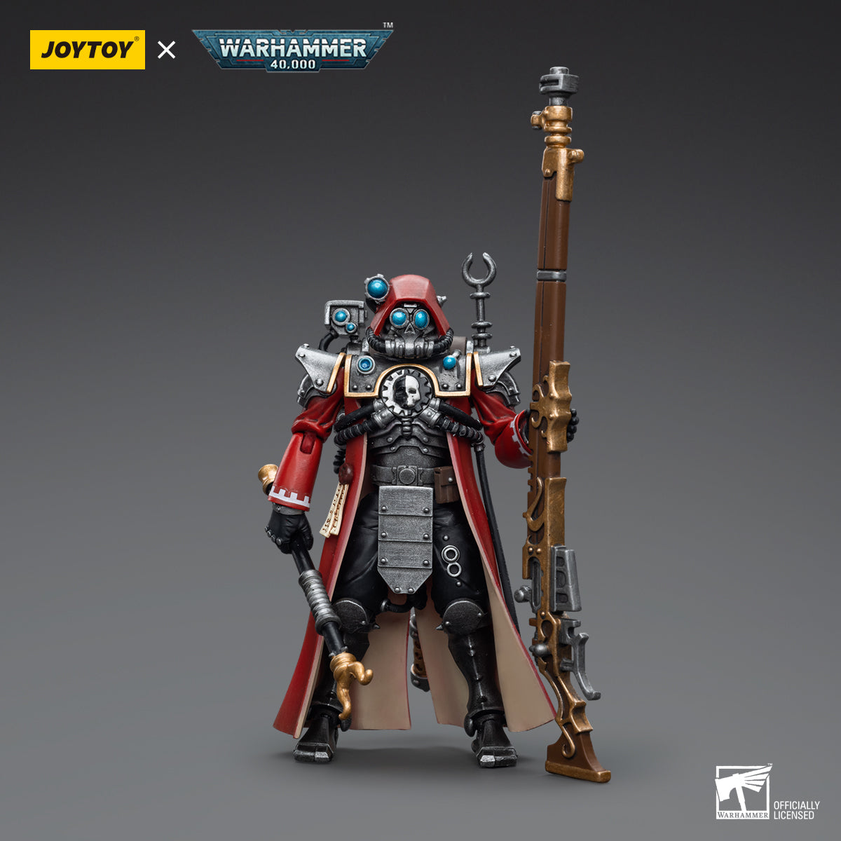 JoyToy: Warhammer 40k Adeptus Mechanicus Skitarii Ranger with Transuranic Arquebus