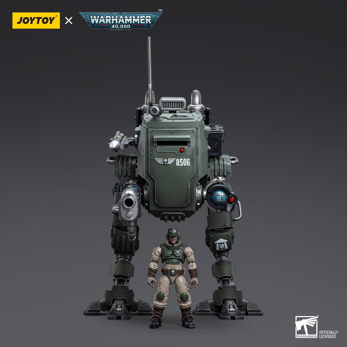 JoyToy: Warhammer 40k Astra Militarum Cadian Armoured Sentinel