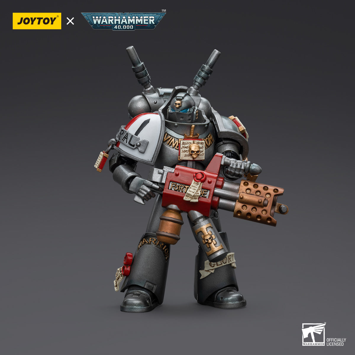 JoyToy: Warhammer 40k Grey Knights Interceptor Squad with Incinerator