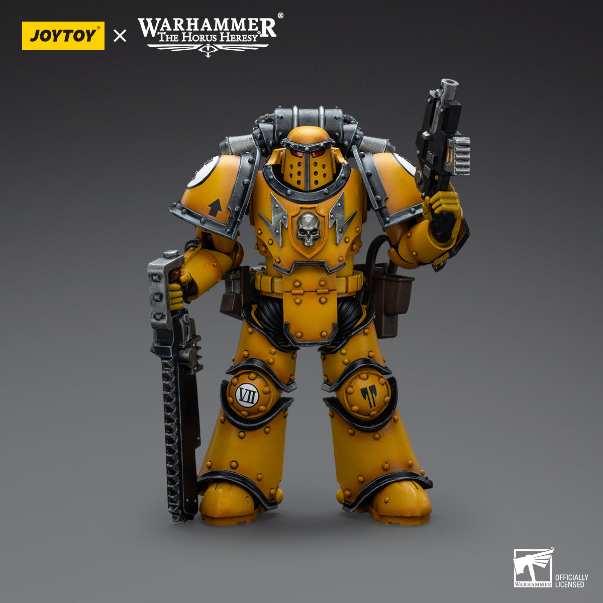 JoyToy: Horus Heresy Imperial Fists Legion MKIII Despoiler Sqd Despoiler with Chainsaw