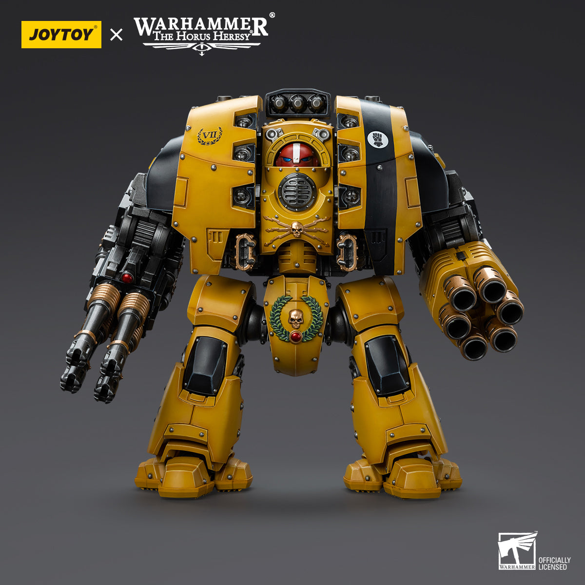JoyToy: Horus Heresy Imperial Fists Leviathan Dreadnought with Cyclonic Melta Lance