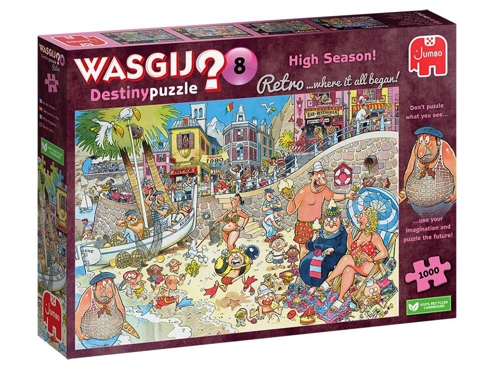 Wasgij: 1000pc Retro Destiny #8 High Season!