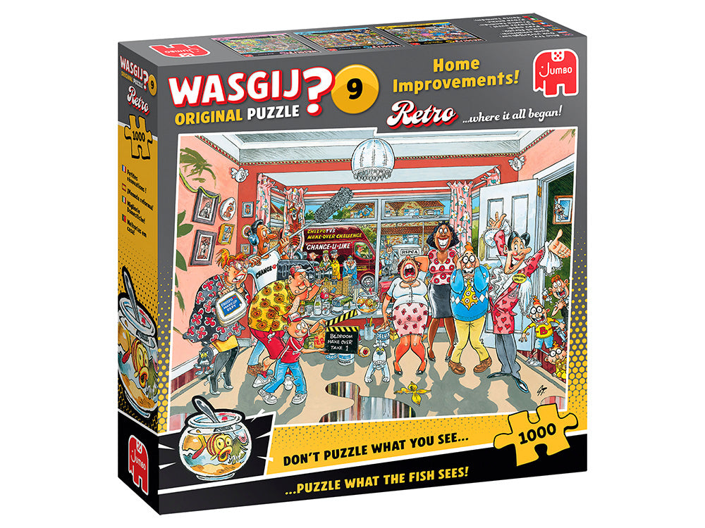 Wasgij: 1000pc Retro Original #9 Home Improvements!