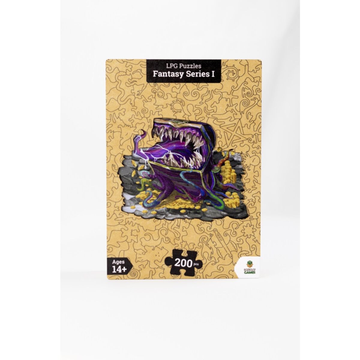 LPG Puzzles: Wooden Fantasy Treasure Chest