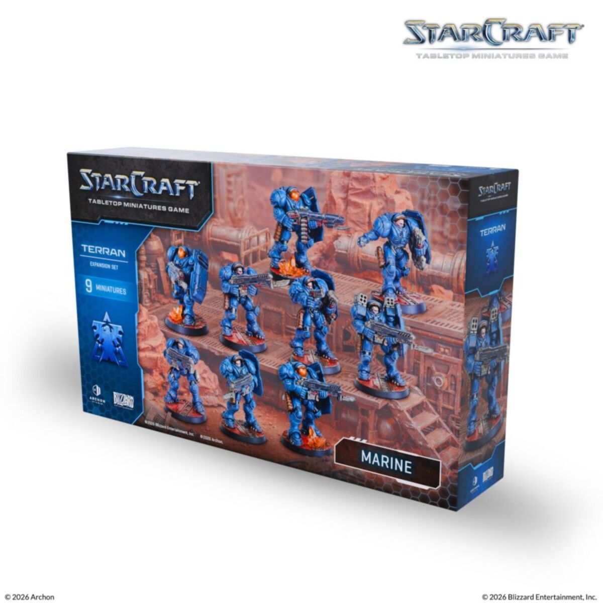 Starcraft Miniatures Game: Terran Marine