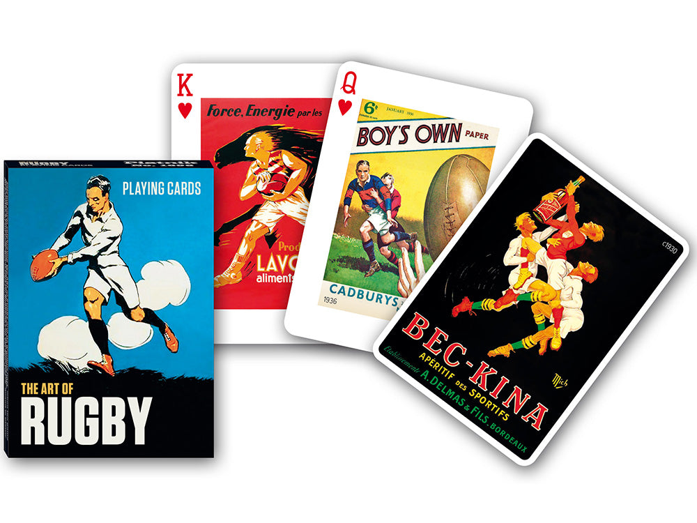 Piatnik: Playing Cards The Art of Rugby