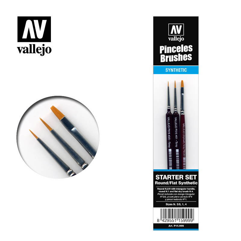 Vallejo: Brush Precision Starter Set I