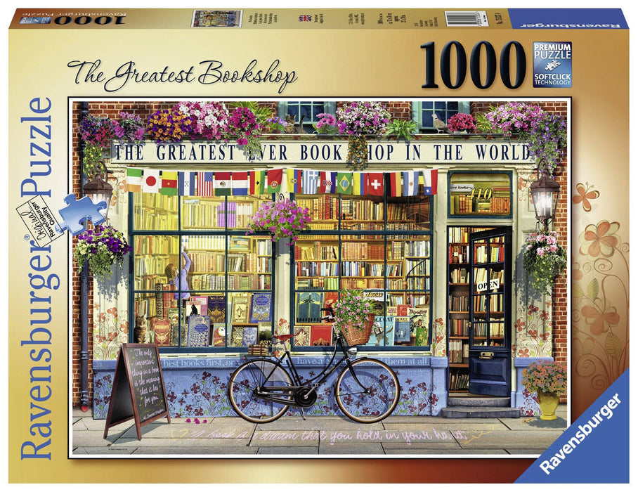 Ravensburger: 1000pc The Greatest Bookshop
