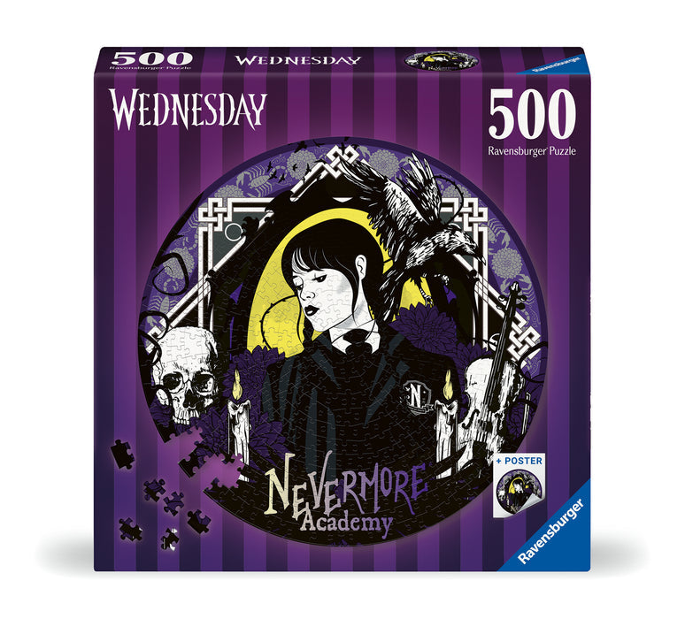 Ravensburger: 500pc Wednesday Nevermore