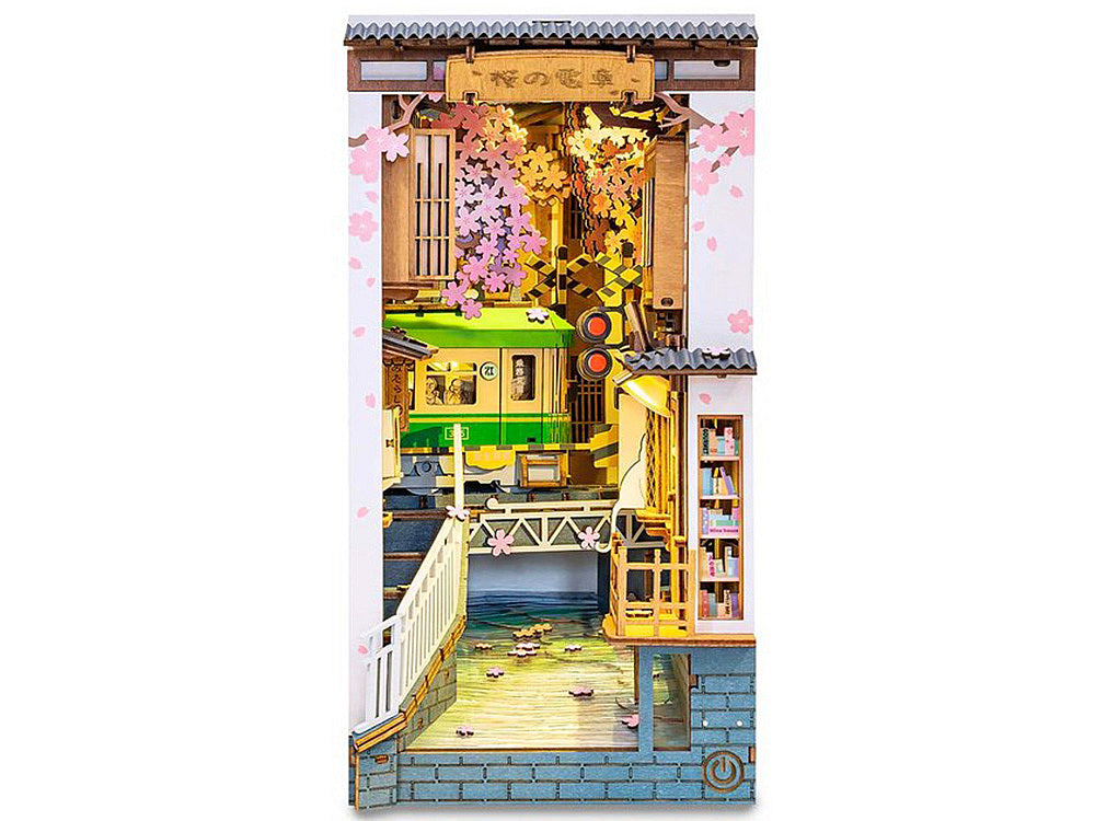 Robotime: Rolife Book Nook Sakura Densya