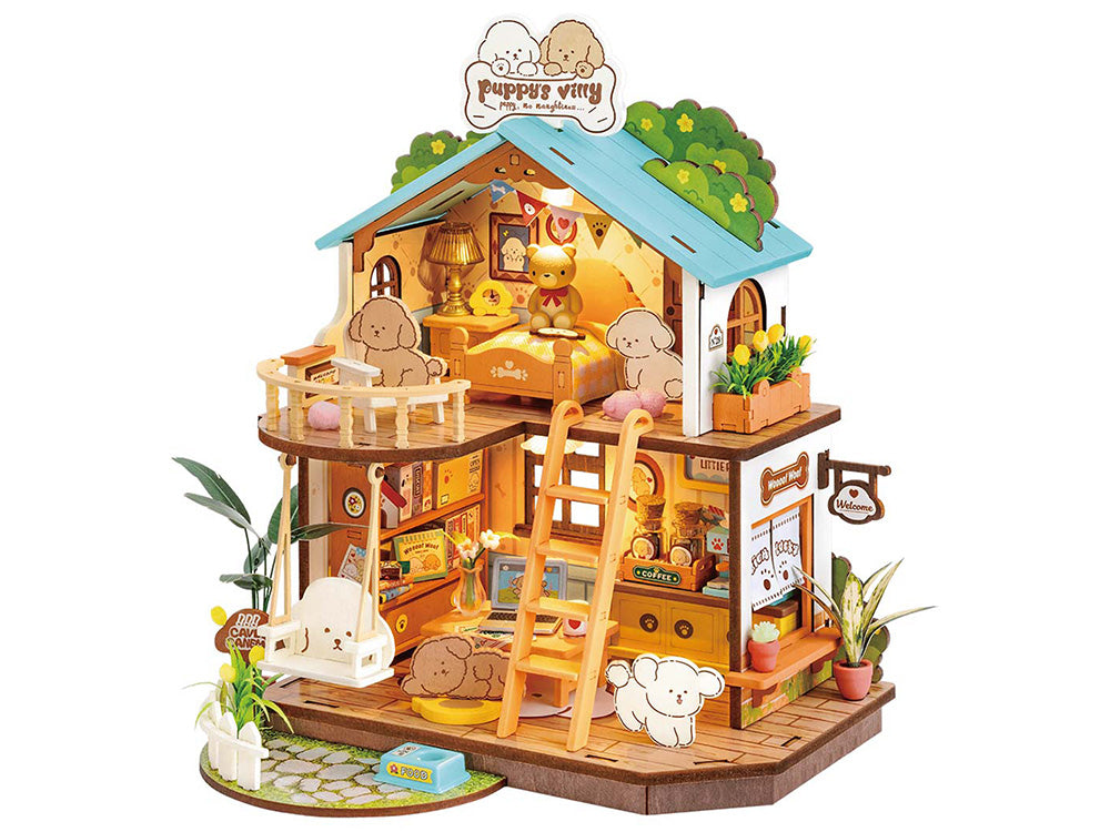 Robotime: Rolife Puppy's Cozy Villa