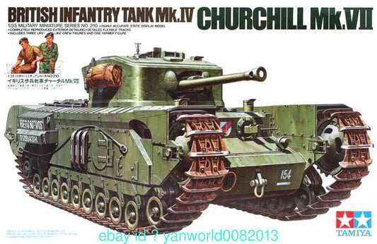 Tamiya: 1/35 British Infantry Tank Mk.IV Churchill Mk.VII 35210