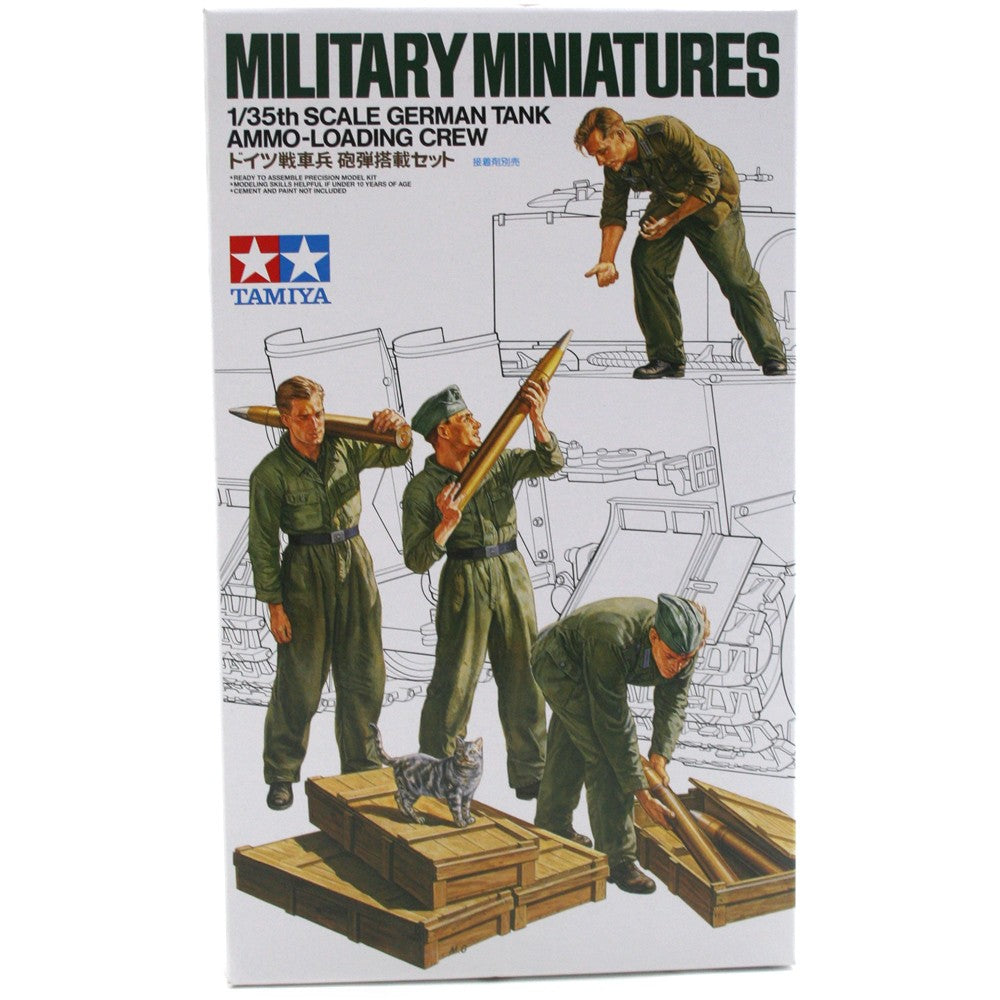 Tamiya: 1/35 German Tank Ammo-Loading Crew 35188