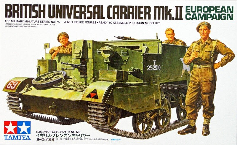Tamiya: 1/35 British Universal Carrier Mk.II European Campaign 35175