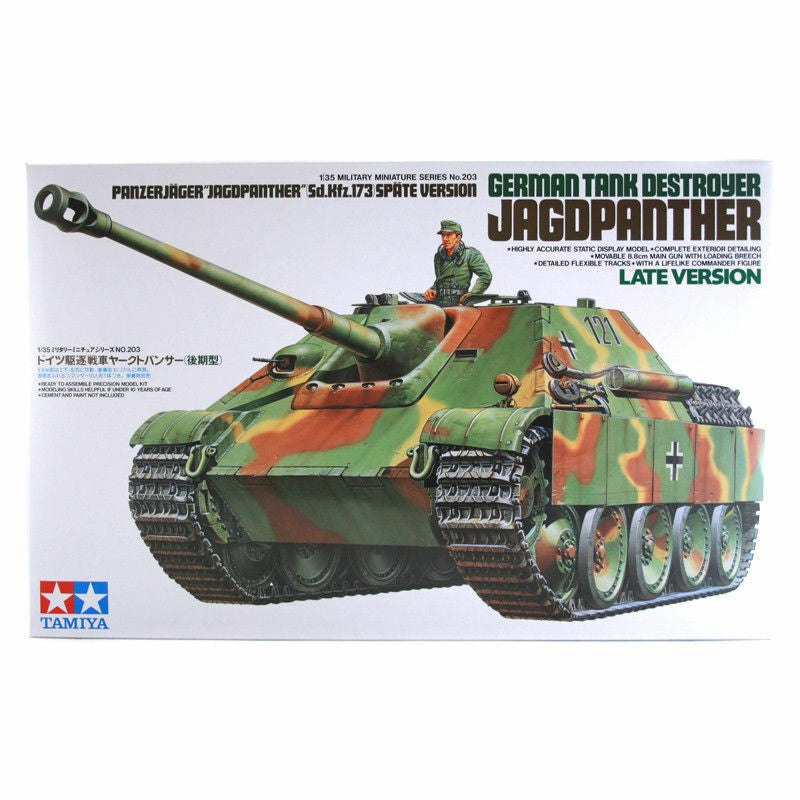 Tamiya: 1/35 German Tank Destroyer Jagdpanther Late Version 35203