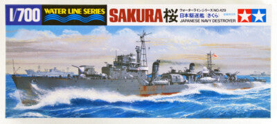 Tamiya: 1/700 Japanese Navy Destroyer Sakura 31429