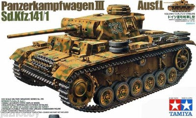 Tamiya: 1/35 Panzerkampfwagen III Ausf.L Sd.Kfz.141/1 35215