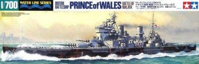 Tamiya: 1/700 British Battleship Prince of Wales Battle of Malaya 31615