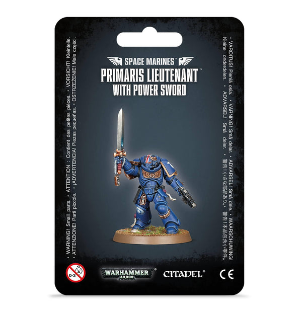 Warhammer 40k: Space Marine Primaris Lieutenant With Power Sword