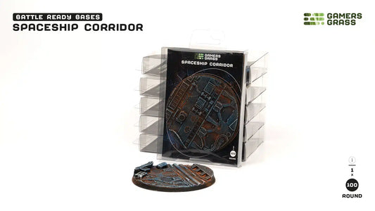 Gamers Grass: Bases Spaceship Corridor Round 100mm (x1)