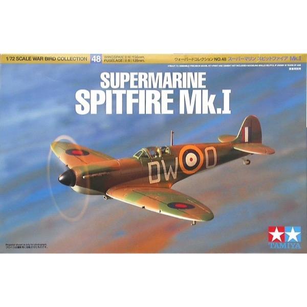 Tamiya: 1/72 Supermarine Spitfire Mk.I 60748