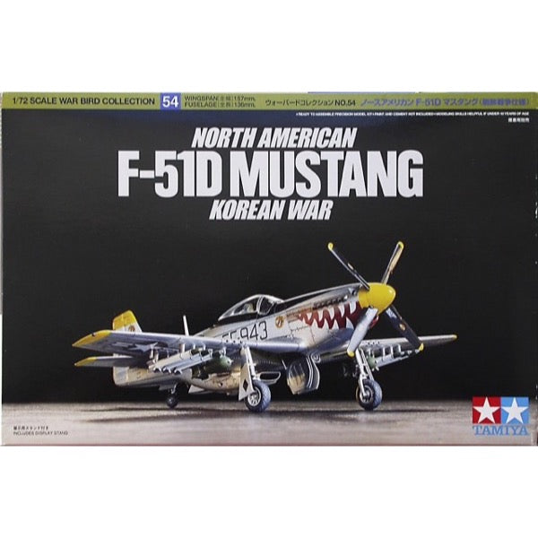 Tamiya: 1/72 North American F-51D Mustang Korean War 60754