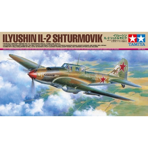Tamiya: 1/48 Ilyushin IL-2 Shturmovik 61113
