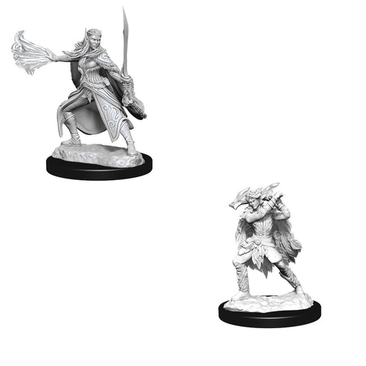 D&D: Nolzur's Marvelous Miniatures Winter Eladrin & Spring Eladrin