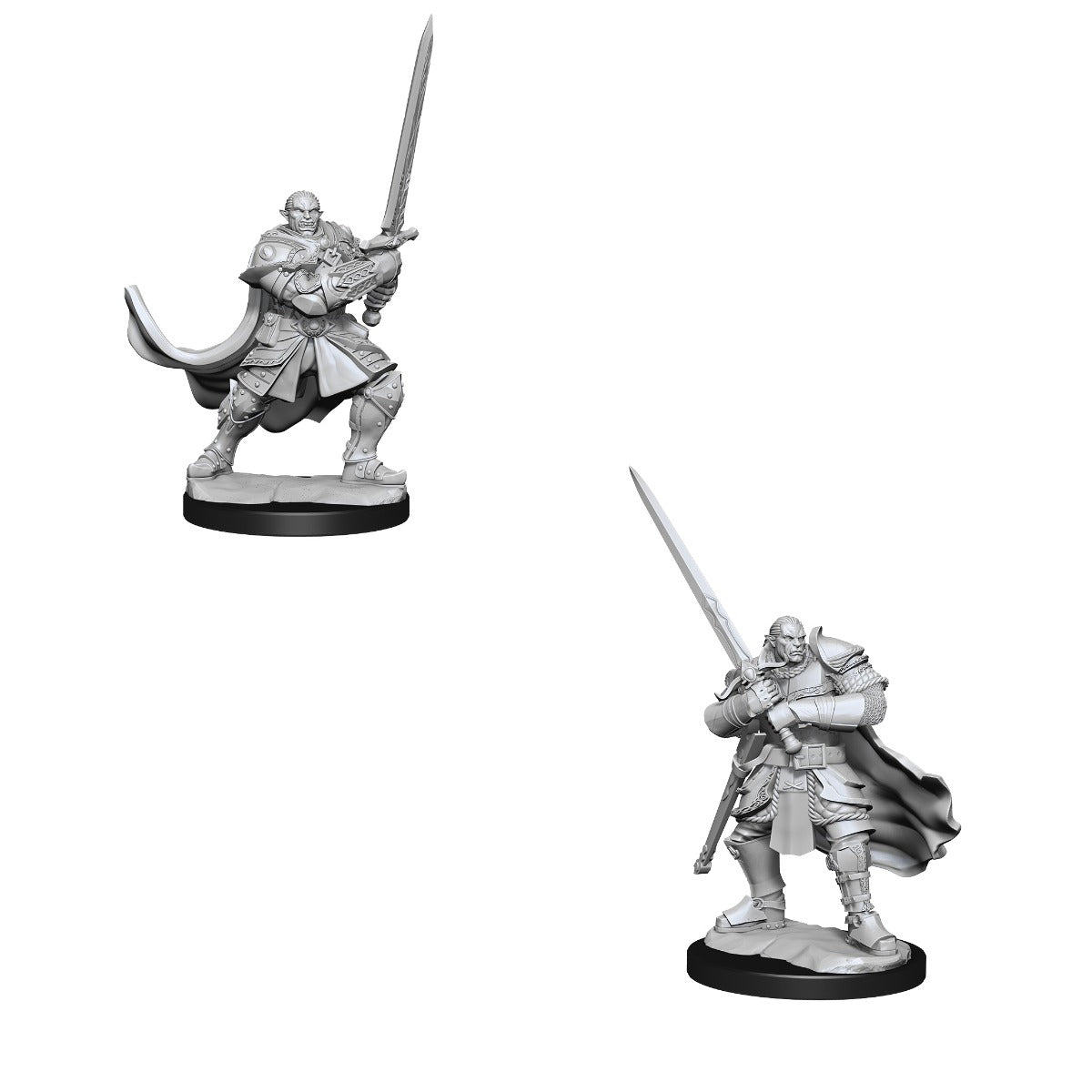 D&D: Nolzur's Marvelous Miniatures Half-Orc Paladin Male
