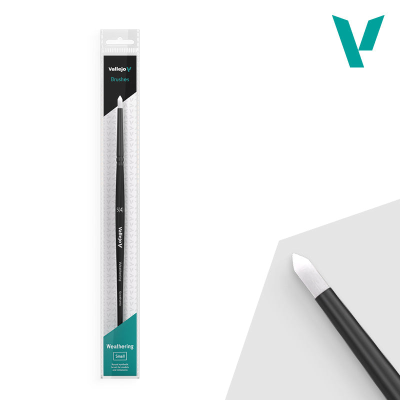 Vallejo: Brush Weathering Round Synthetic Small