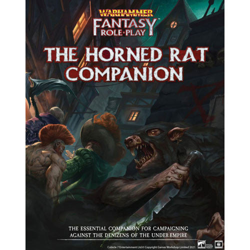 Warhammer Fantasy Roleplay: Horned Rat Companion Enemy Within Volume 4
