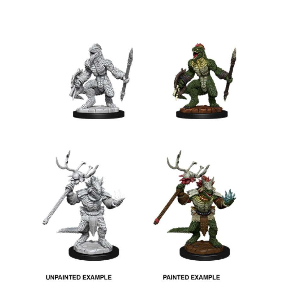 D&D: Nolzur's Marvelous Miniatures Lizardfolk & Lizardfolk Shaman