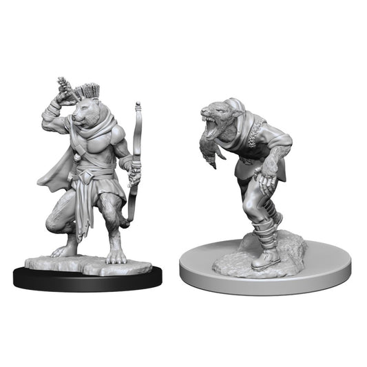 D&D: Nolzur's Marvelous Miniatures Wererat & Weretiger