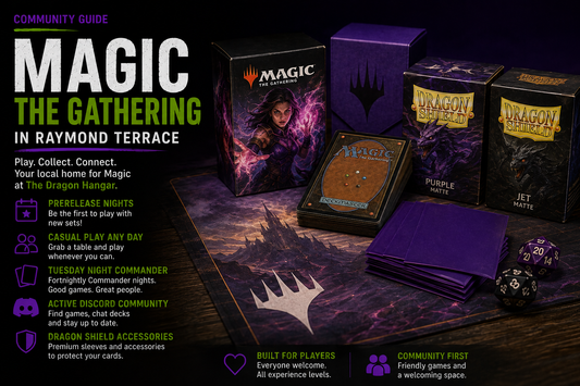 Magic: The Gathering at The Dragon Hangar – Play, Learn & Join the Community