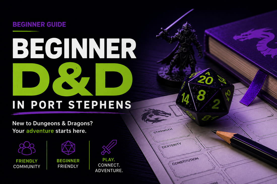 Beginner D&D in Port Stephens