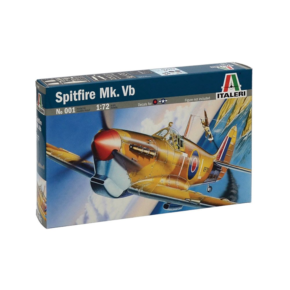 Italeri: 1/72 Spitfire Mk. Vb 001