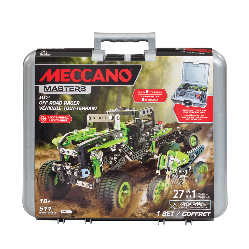 Meccano: 27 in 1 Multi Model Off Road Racer Case 26204