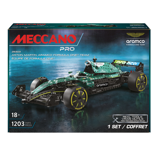 Meccano: Pro 1/8 Aston Martin F1 AMR24 Race Car 26303