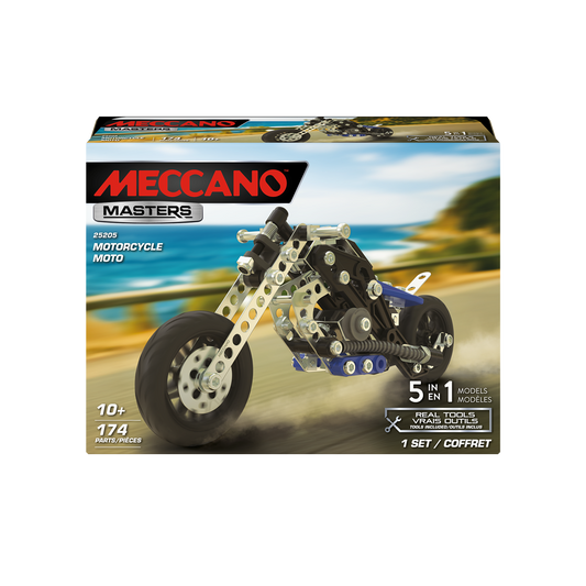 Meccano: 5 in 1 Multi Model Set Motorcycles 25205