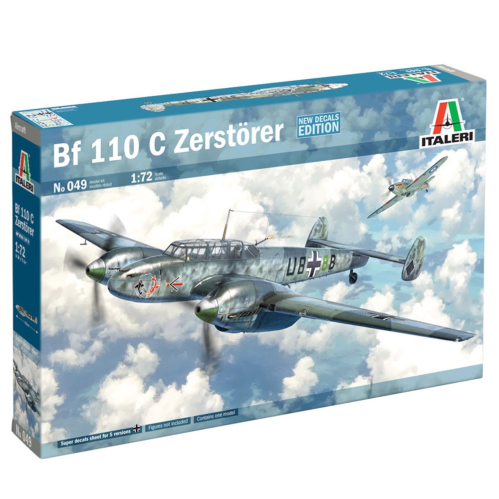 Italeri: 1/72 Bf 110 C Zerstorer 049