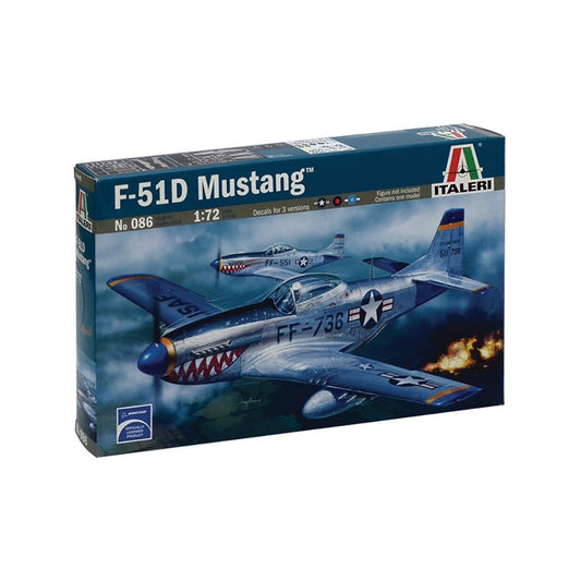 Italeri: 1/72 F-51D Mustang 086