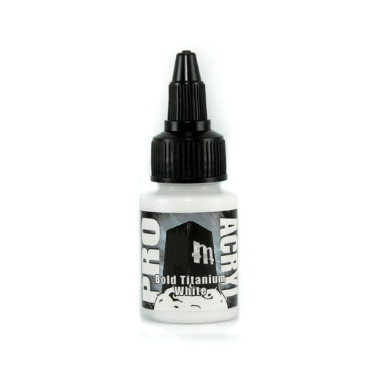 Monument Pro Acryl: Bold Titanium White 22ml