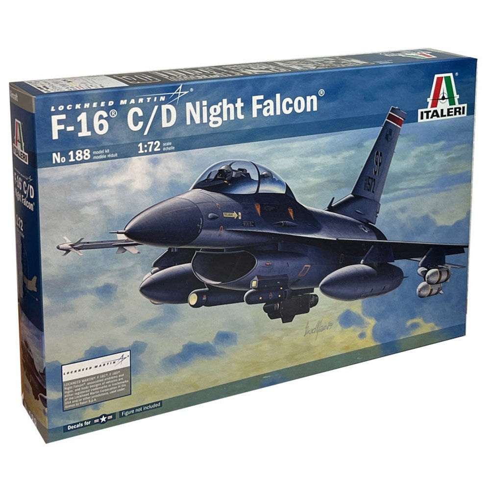Italeri: 1/72 Lockheed Martin F-16C/D Night Falcon 188