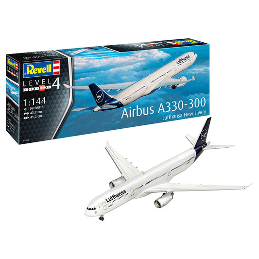 Revell: 1/144 Airbus A330-300 Lufthansa New Livery 03816
