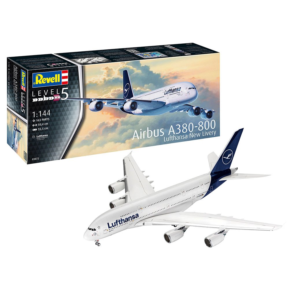 Revell: 1/144 Airbus A380-800 Lufthansa New Livery 03872