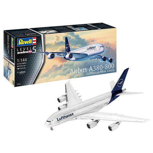 Revell: 1/144 Airbus A380-800 Lufthansa New Livery 03872