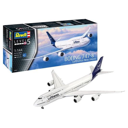 Revell: 1/144 Boeing 747-8 Lufthansa New Livery 03891