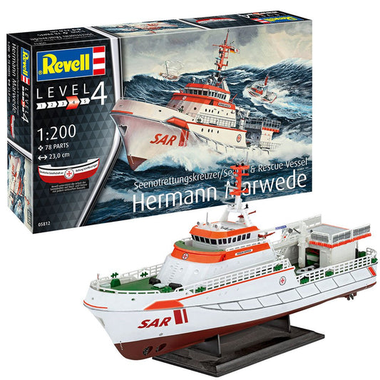 Revell: 1/1200 Search & Rescue Vessel Hermann Marwede 05812