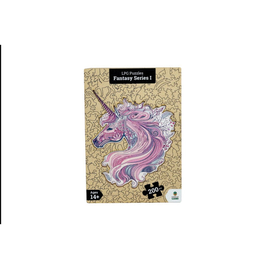 LPG Puzzles: Wooden Fantasy Unicorn