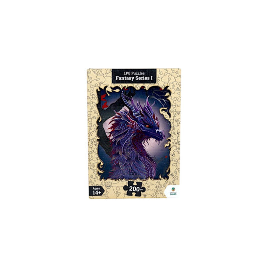 LPG Puzzles: Wooden Fantasy Dragon